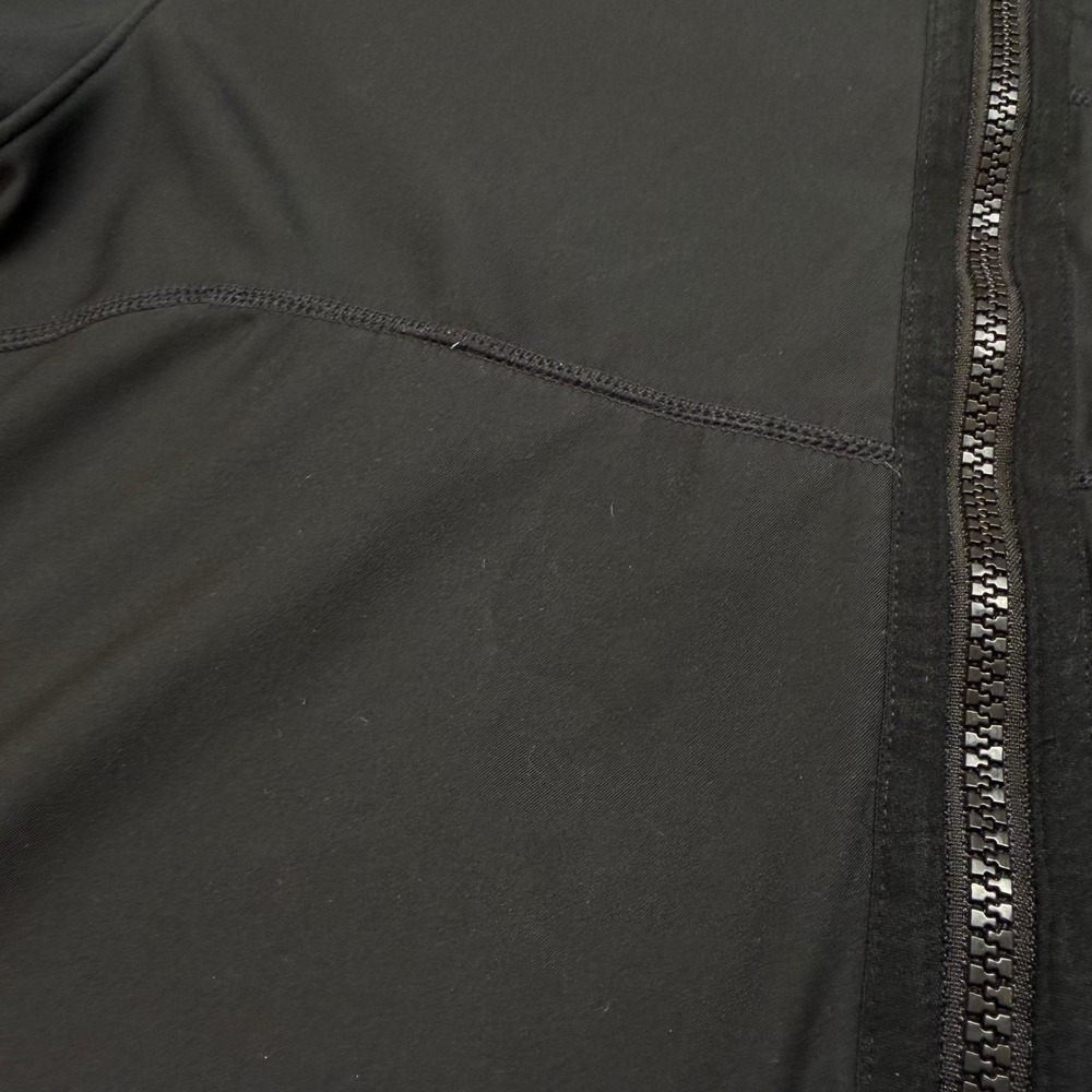 Nike FIT Therma Mens Large Black Softshell Fleece Lined Full Zip Jacket L - Picture 7 of 8